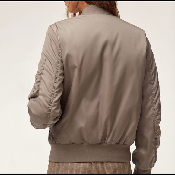 Aritzia Babaton Gilman Bomber Jacket - Picture 2 of 9